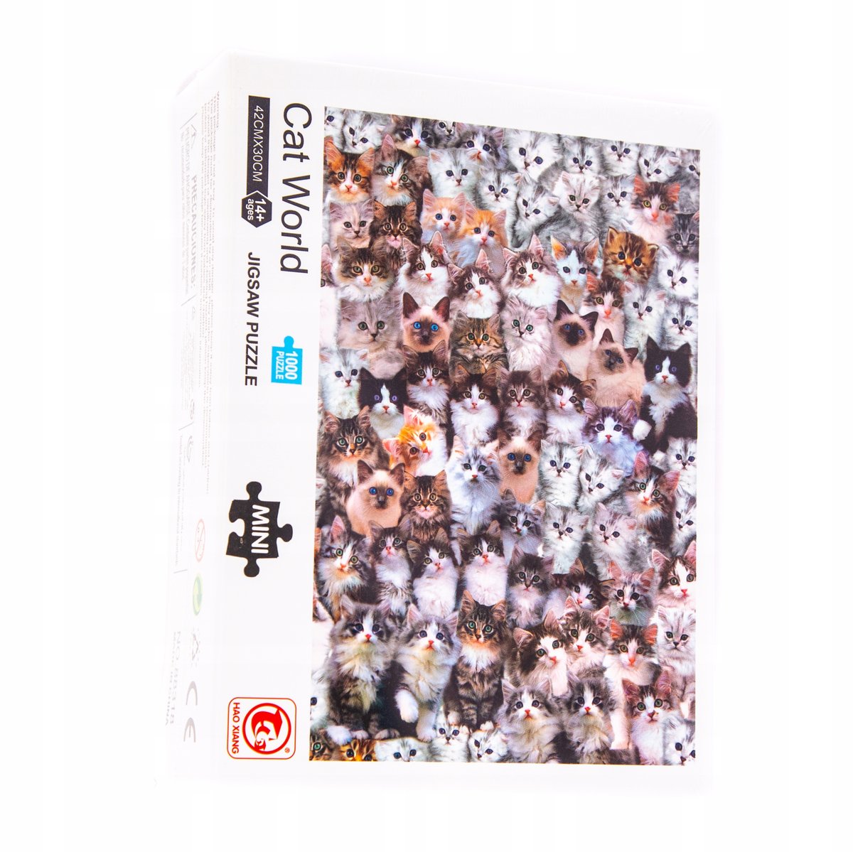 PUZZLE MINI 1000el. Koci świat