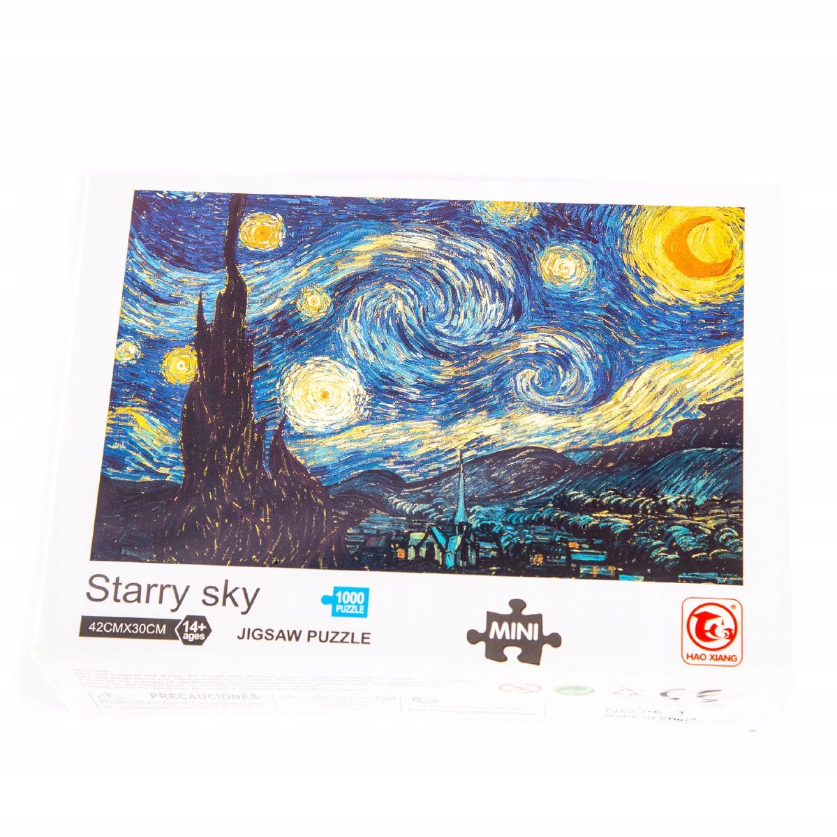 PUZZLE MINI 1000el. Gwiaździsta Noc VAN GOGH