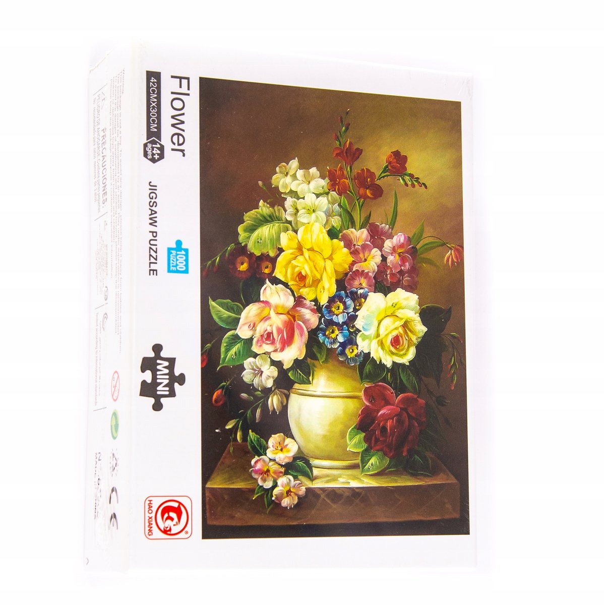 PUZZLE MINI 1000el. Martwa Natura BUKIET KWIATÓW