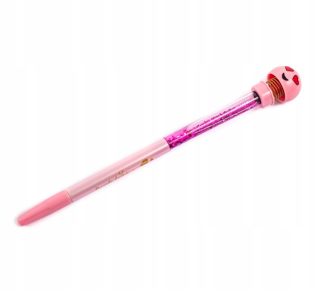 DŁUGOPIS Z BROKATEM różne kolory CIENKOPIS SZKOLNY