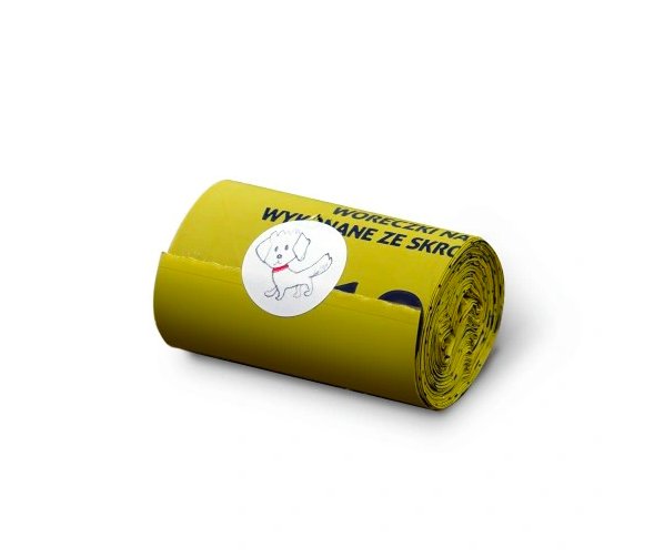 Totulo Eko woreczki na psie odchody 1 rolka (15 szt.)