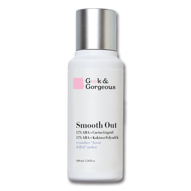 Geek & gorgeous Geek & Gorgeous Smooth Out Tonik do Twarzy z Kwasami AHA 100ml GEEK-0025