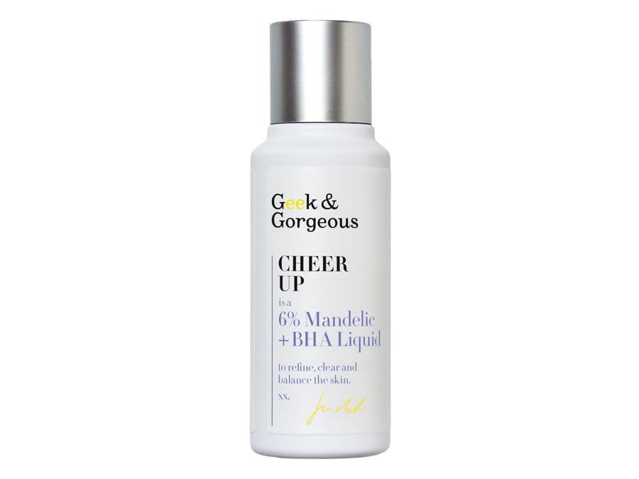 Geek & gorgeous Geek & Gorgeous Cheer Up Tonik do Twarzy z Kwasem Migdałowym + BHA 100ml GEEK-0018