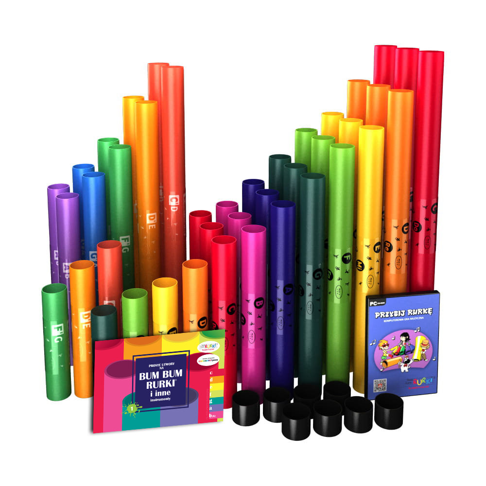 BOOMWHACKERS Bum Bum Rurki Zestaw Klasowy