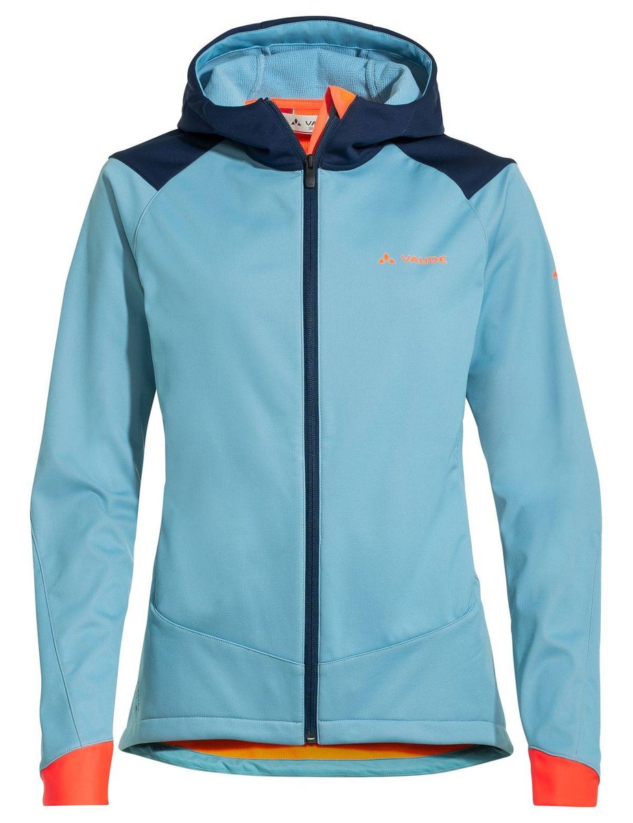 Rowerowa kurtka damska Wo Qimsa Softshell Jacket dolphin