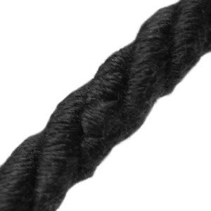 Sznur bawełniany BS 10 mm ( 1 mb ) CZARNY