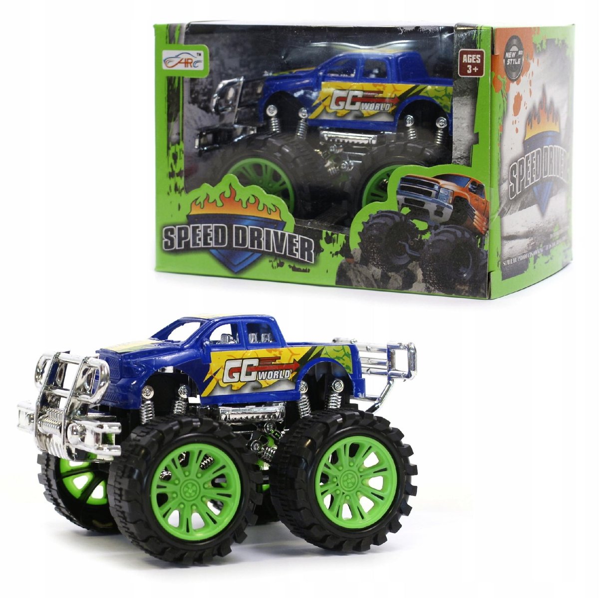 Samochód Terenowy Auto Monster Truck Różne Kolory