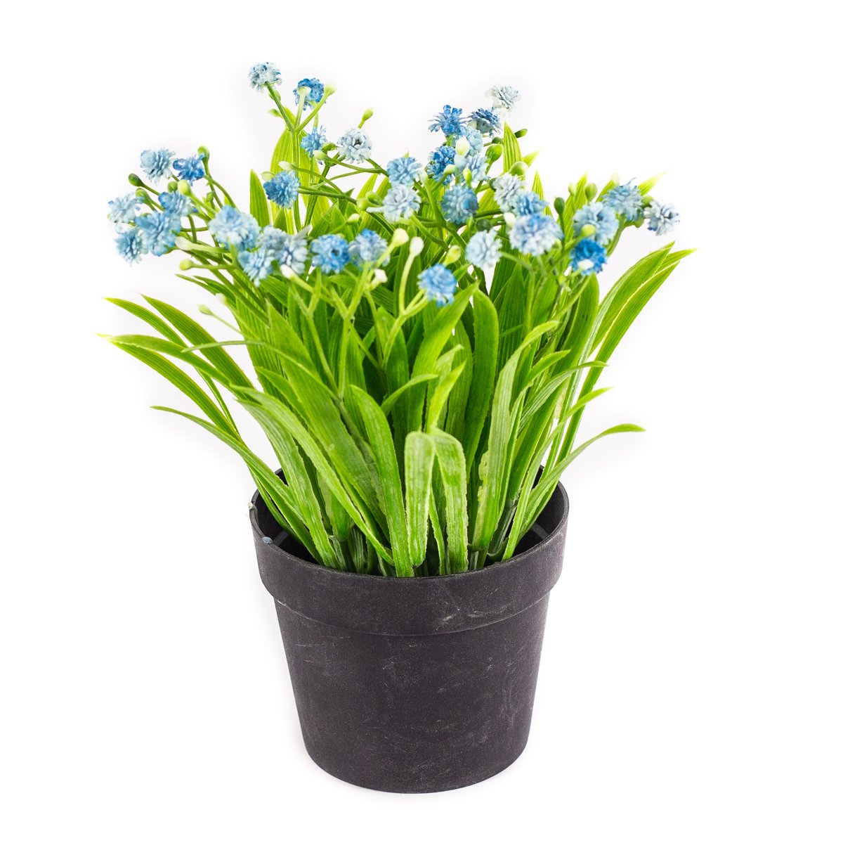 Sztuczne Kwiaty W Doniczce Trawa 23Cm Różne Kolory