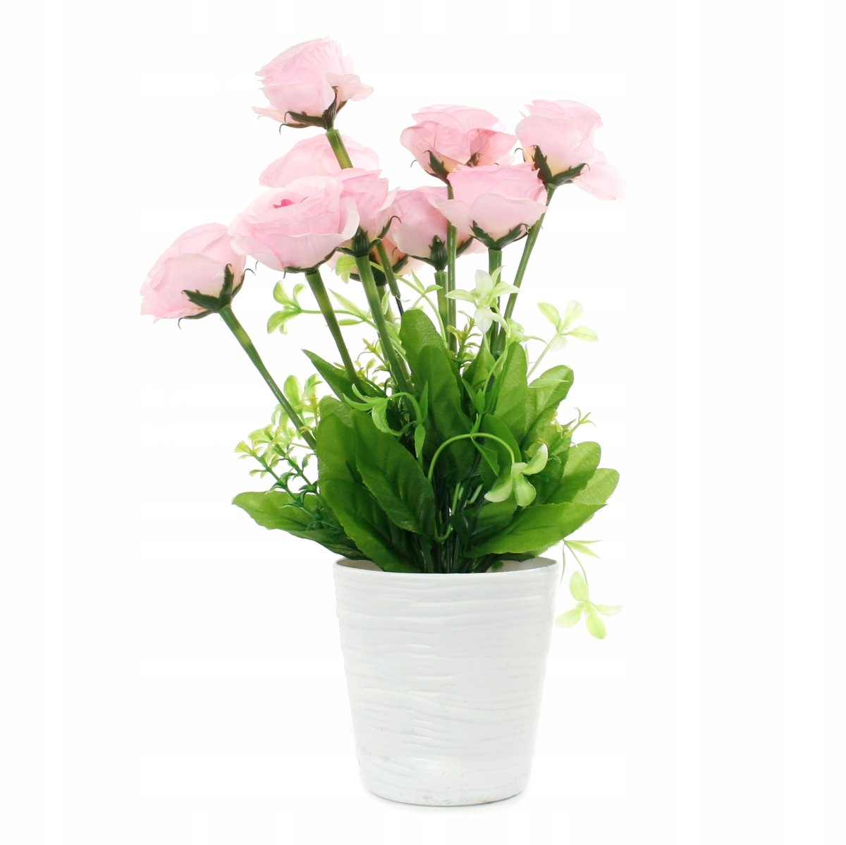 Sztuczne Kwiaty W Doniczce 33Cm Różne Kolory