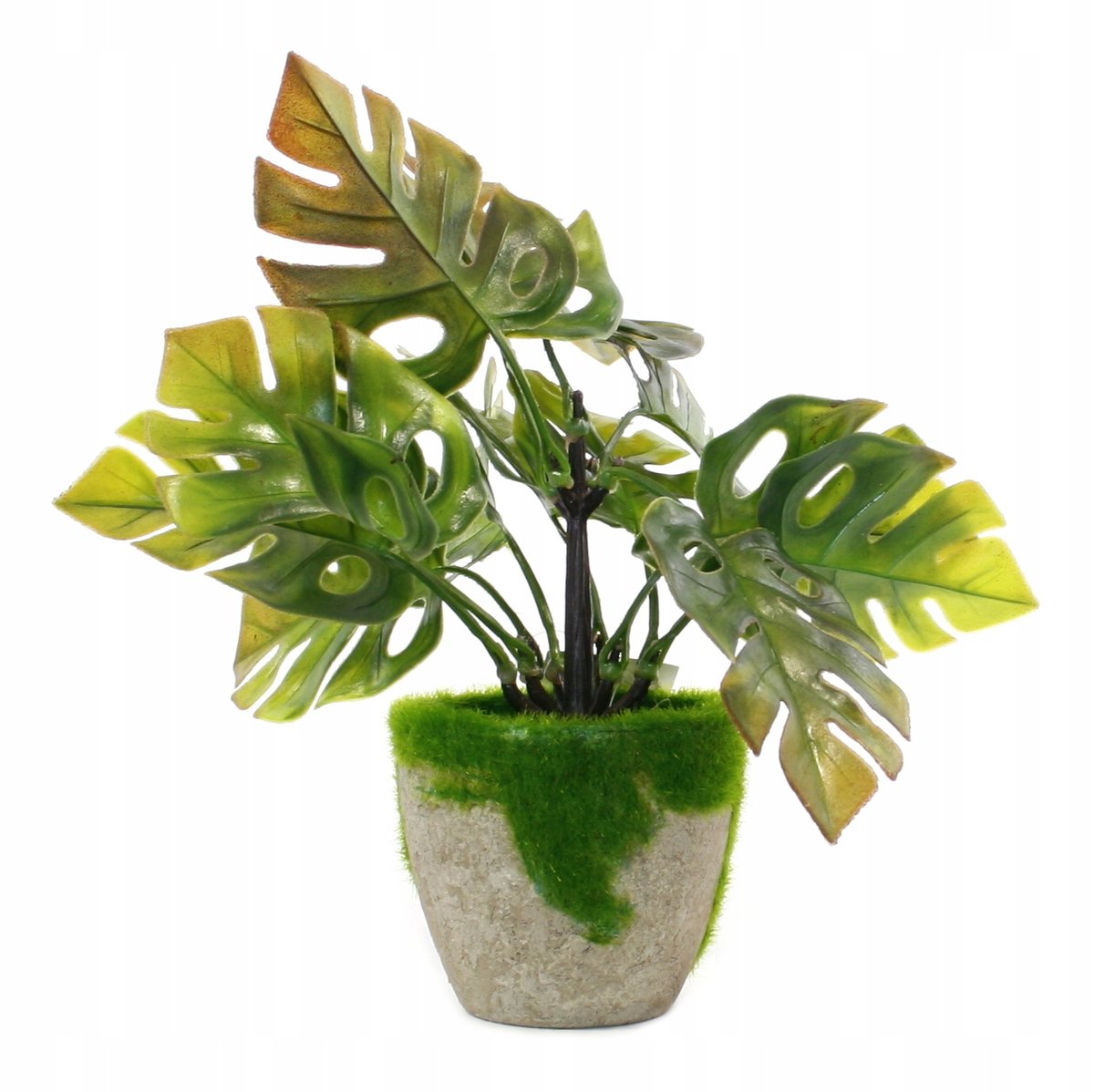 Sztuczne Kwiaty W Doniczce Monstera 23Cm