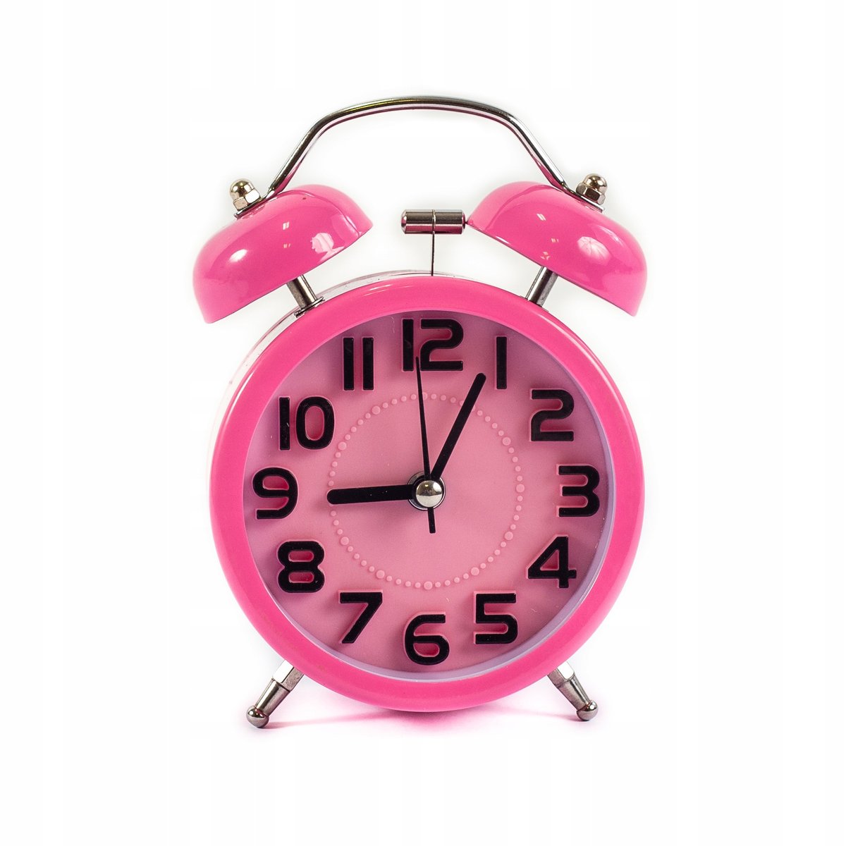 Klasyczny Zegar Z Budzikiem 13Cm Różne Kolory