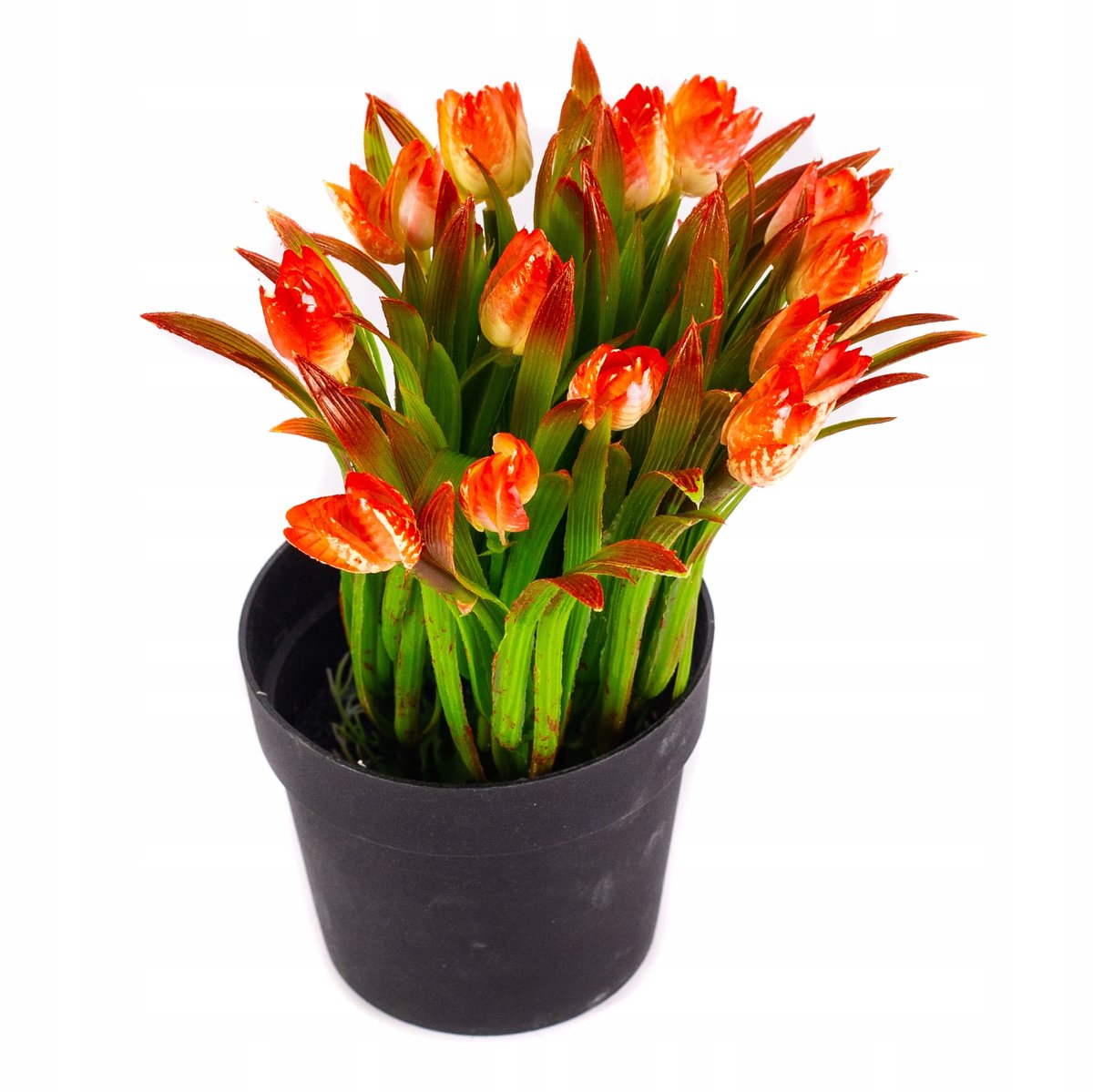 Tulipan Sztuczne Kwiaty W Doniczce Różne Kolory