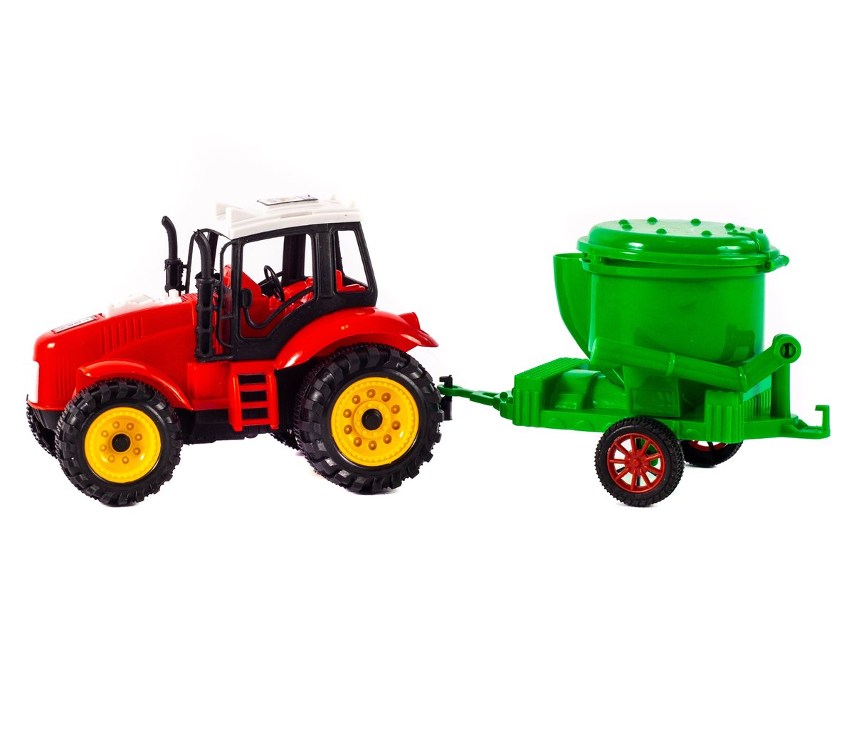 Traktor Z Przyczepą 35Cm Różne Kolory