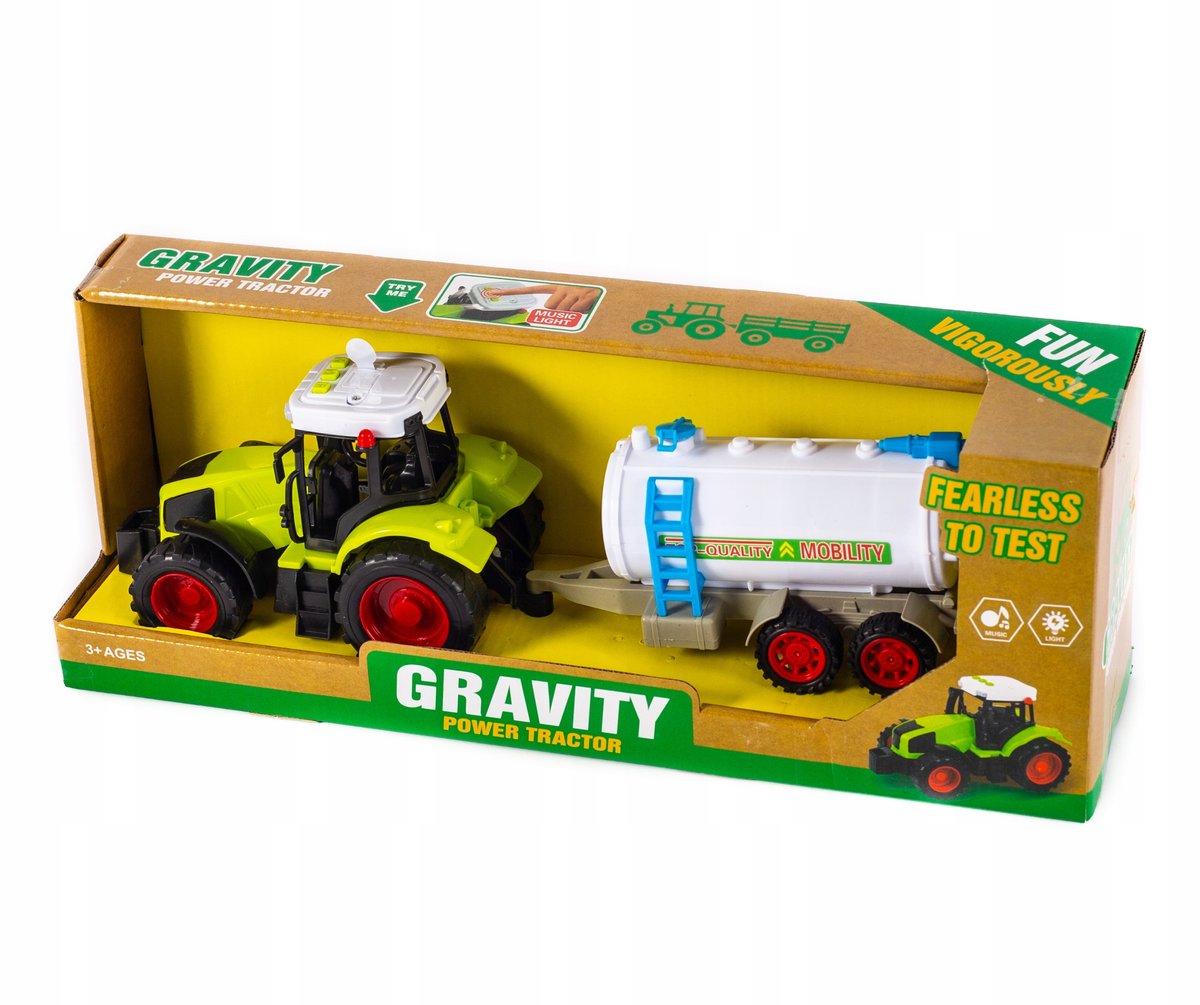 Traktor Farmera Maszyna Rolnicza Dźwięk Światło