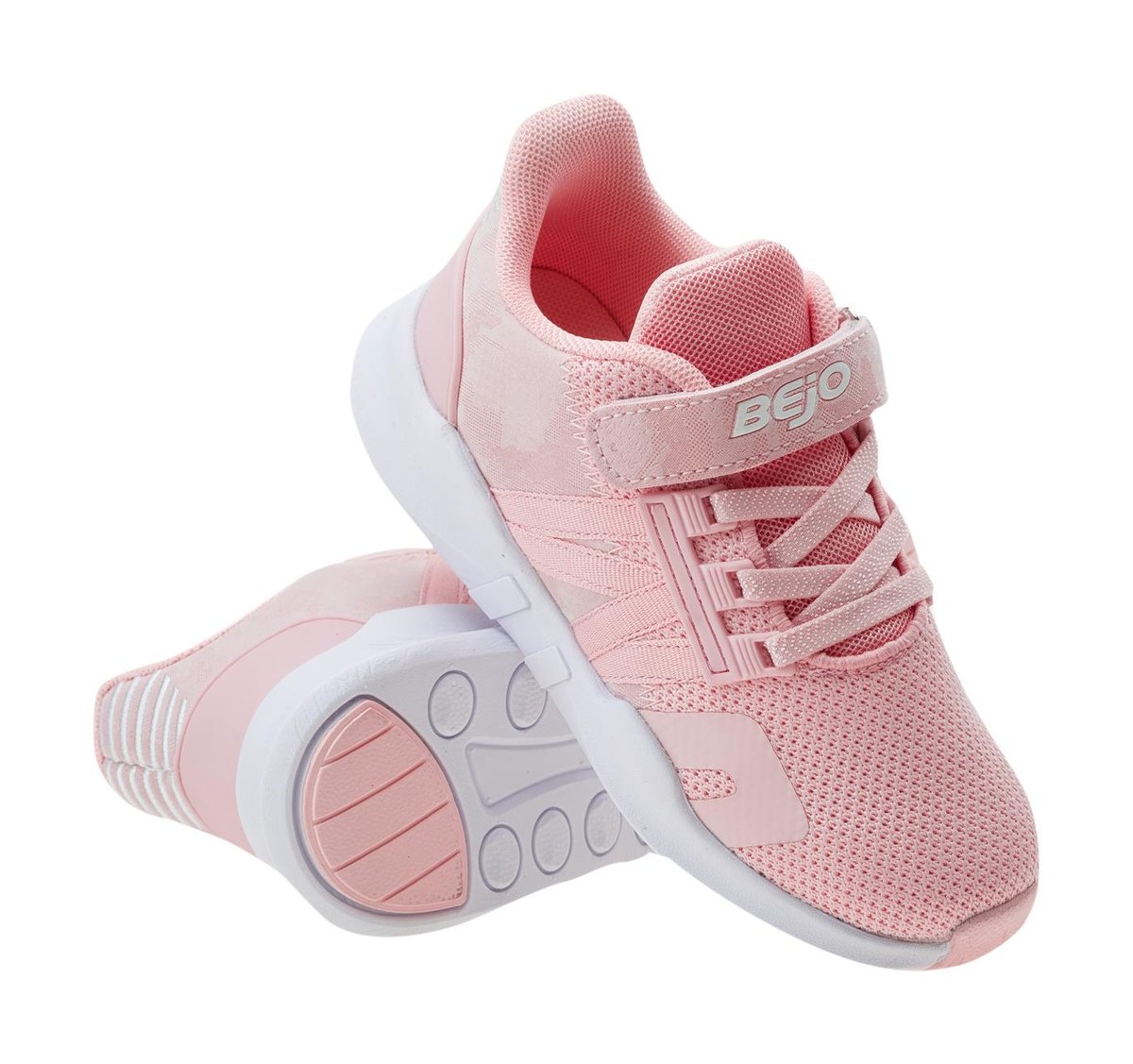 Bejo, Buty dziecięce, sportowe, Różowy/Biały, 4705-PINK/WHITE, 28