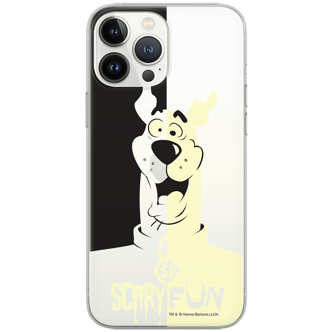 Etui Scooby Doo dedykowane do Iphone 13, wzór: Scooby Doo 008 Etui częściowo przeźroczyste, oryginalne i oficjalnie  / Scooby Doo