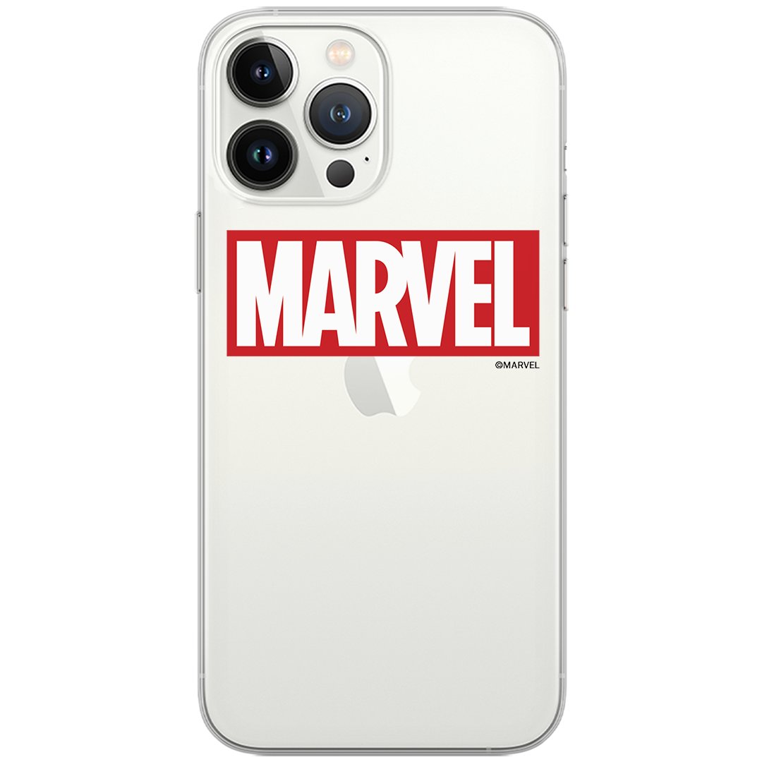 Etui Marvel dedykowane do Iphone 13, wzór: Marvel 006 Etui częściowo przeźroczyste, oryginalne i oficjalnie licencjonowane