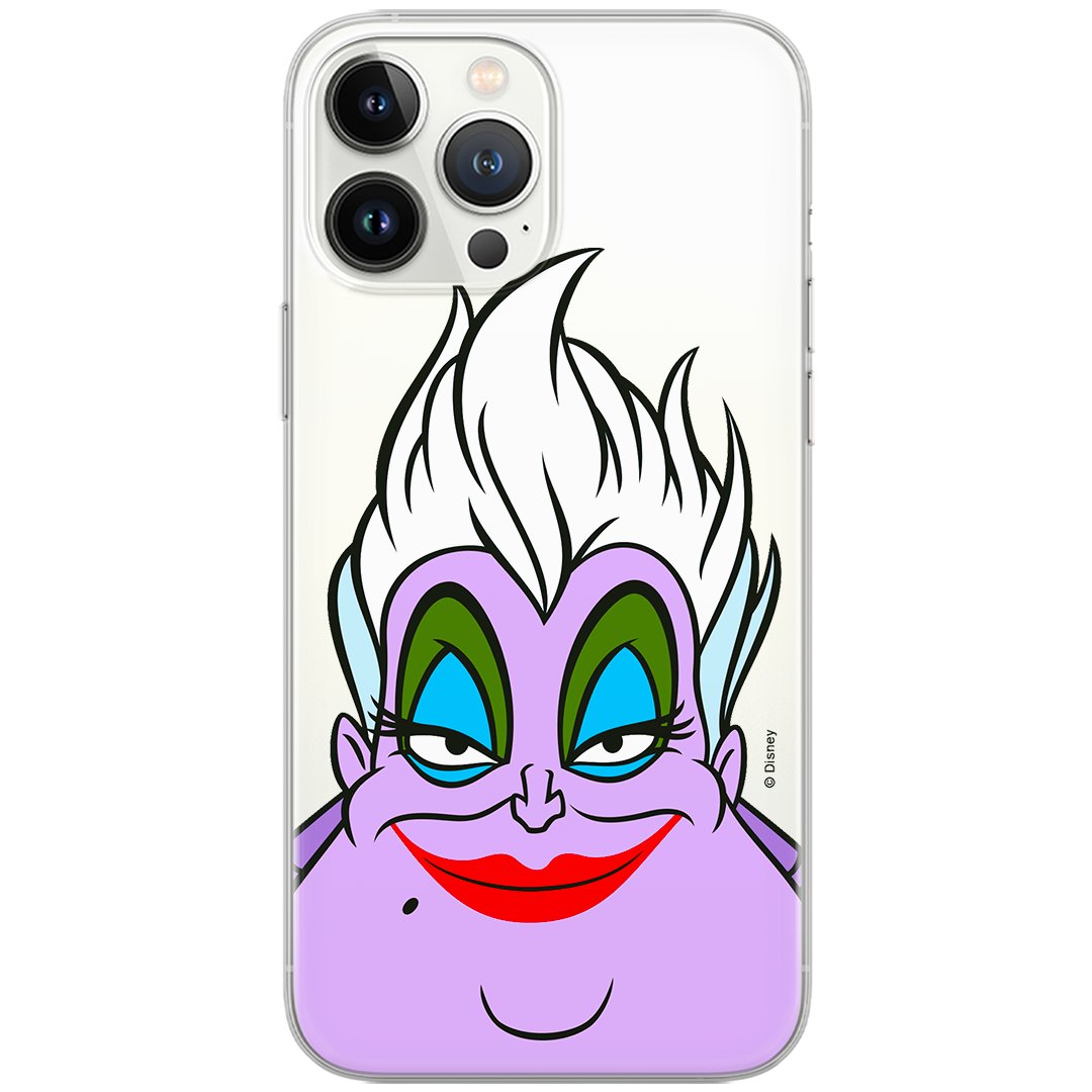 Etui Disney dedykowane do Iphone 13, wzór: Urszula 002 Etui częściowo przeźroczyste, oryginalne i oficjalnie licencjonowane
