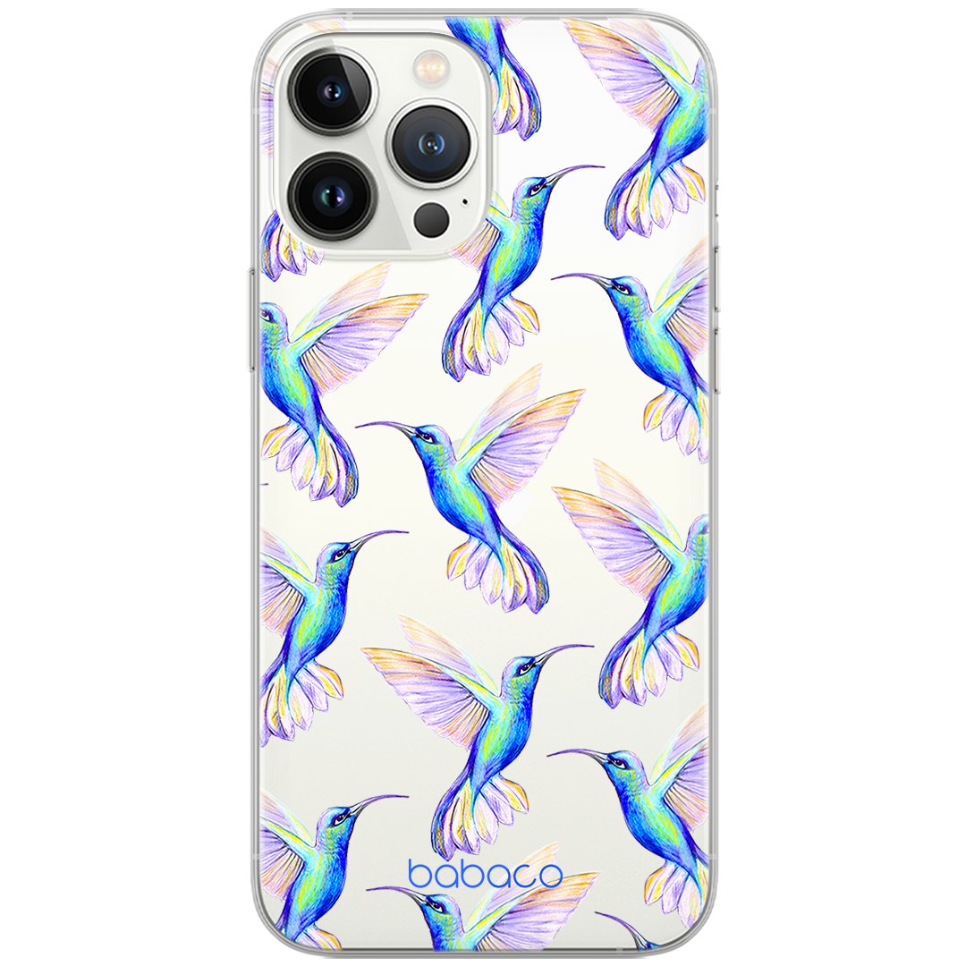 Etui Babaco dedykowane do Iphone 11 PRO, wzór: Koliber 002 Etui częściowo przeźroczyste, oryginalne i oficjalnie licencjonowane