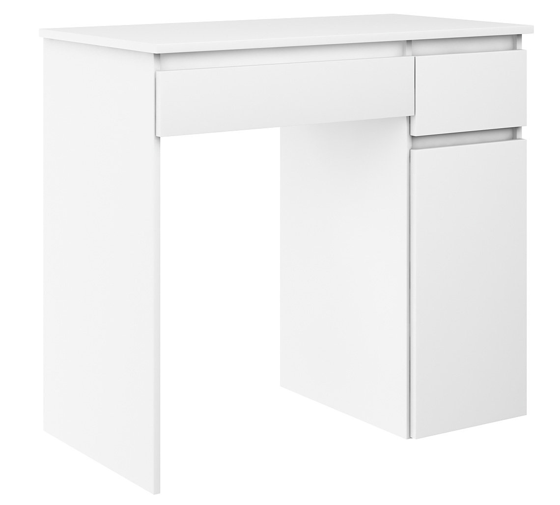 Biurko szkolne dziecięce młodzieżowe MEGAN A białe