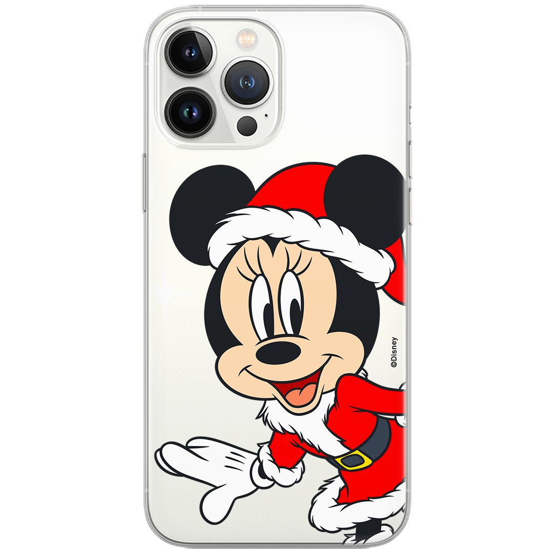 Etui Disney dedykowane do Xiaomi 11T 5G / 11T PRO 5G, wzór: Minnie 062 Etui częściowo przeźroczyste, oryginalne i oficjalnie licencjonowane