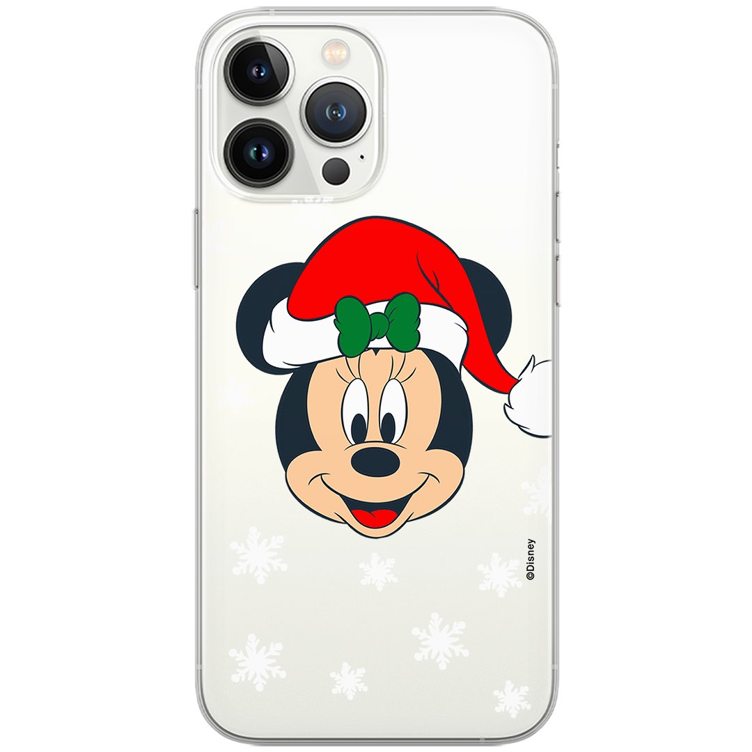 Etui Disney dedykowane do Iphone 12 / 12 PRO, wzór: Minnie 061 Etui częściowo przeźroczyste, oryginalne i oficjalnie licencjonowane