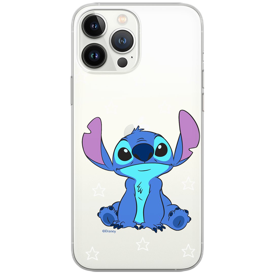 Etui Disney dedykowane do Iphone 12 Mini, wzór: Stich 006 Etui częściowo przeźroczyste, oryginalne i oficjalnie licencjonowane