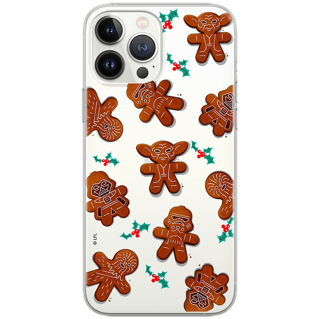 Etui Star Wars dedykowane do Iphone 12 Mini, wzór: Gwiezdne Wojny 049 Etui częściowo przeźroczyste, oryginalne i oficjalnie licencjonowane