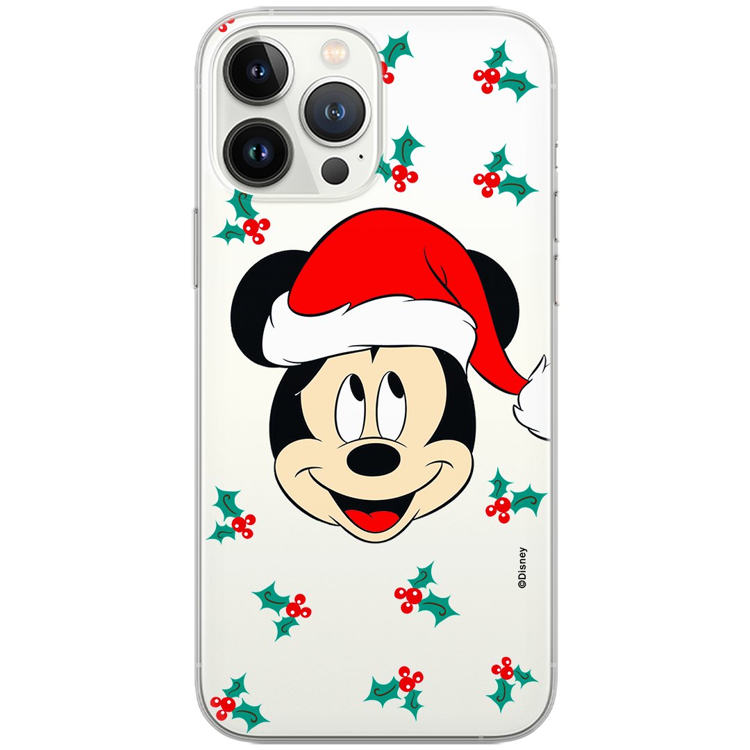 Etui Disney dedykowane do Iphone 13 MINI, wzór: Mickey 040 Etui częściowo przeźroczyste, oryginalne i oficjalnie licencjonowane