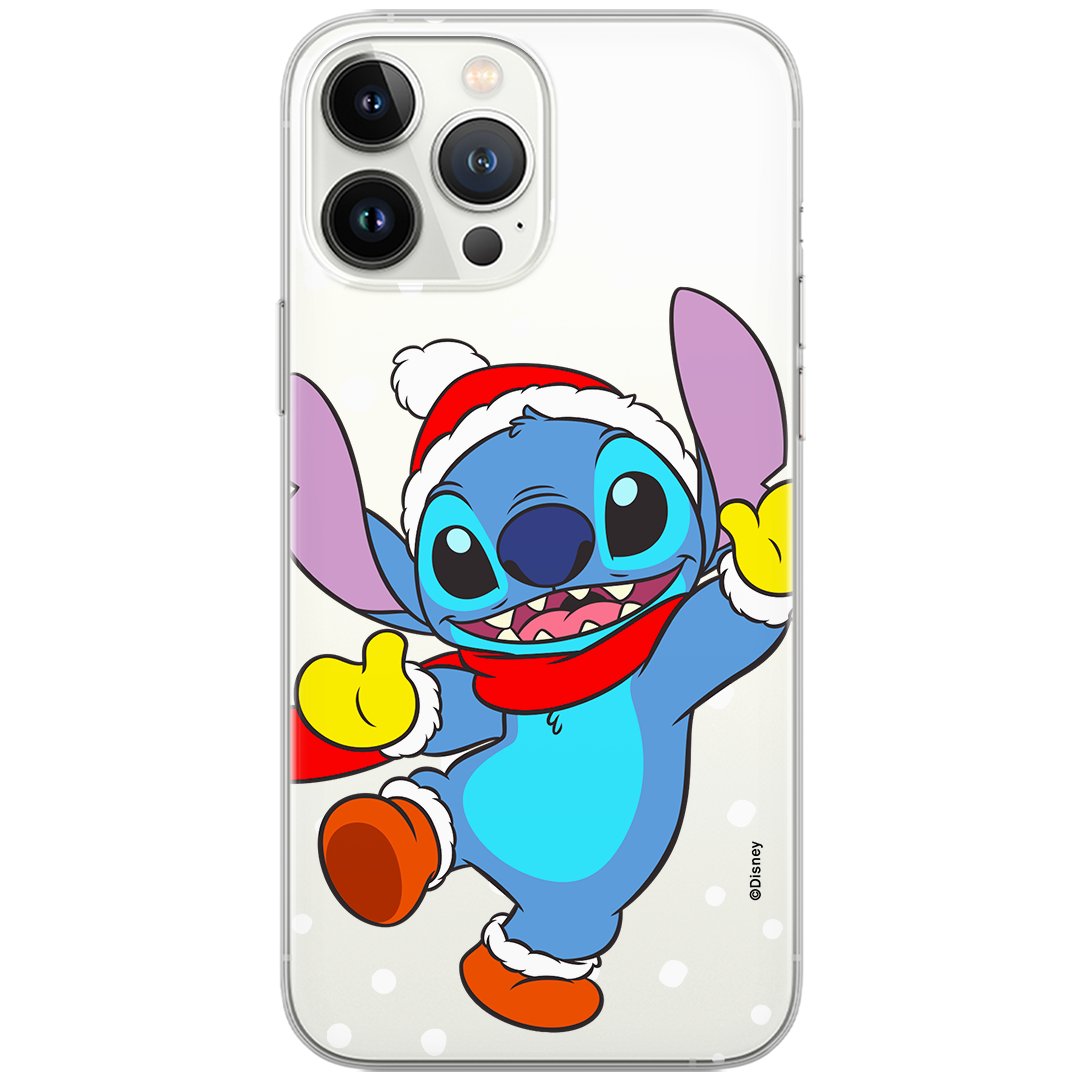 Etui Disney dedykowane do Iphone 13 PRO, wzór: Stich 009 Etui częściowo przeźroczyste, oryginalne i oficjalnie licencjonowane