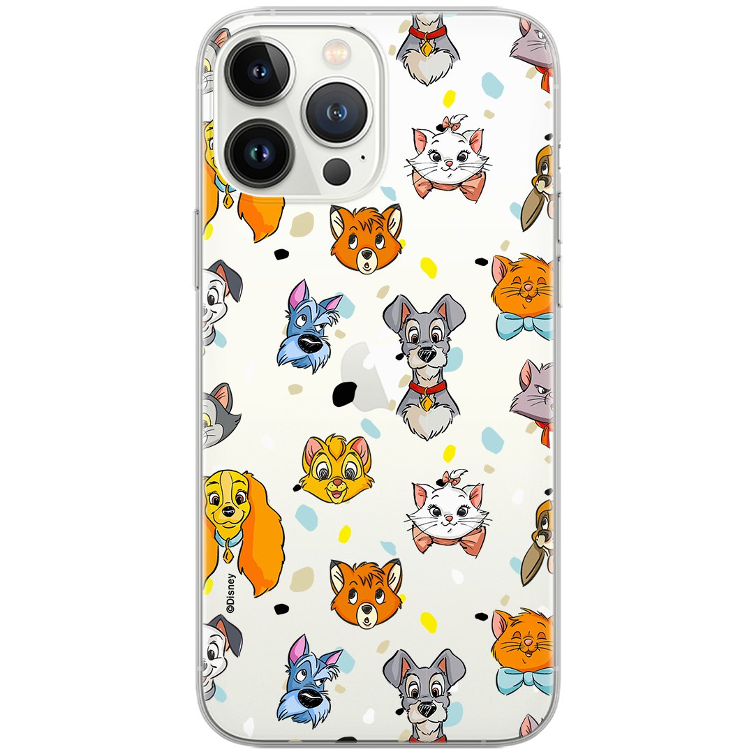 Etui Disney dedykowane do Iphone 6 PLUS, wzór: Disney Friends 003 Etui częściowo przeźroczyste, oryginalne i oficjalnie licencjonowane