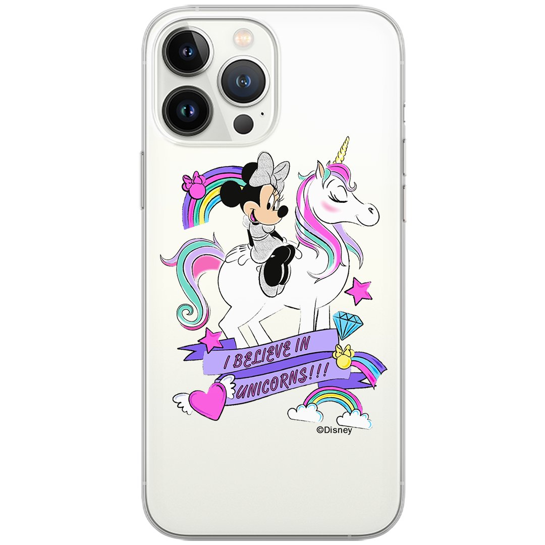 Etui Disney dedykowane do Iphone 6/6S, wzór: Minnie 035 Etui częściowo przeźroczyste, oryginalne i oficjalnie licencjonowane