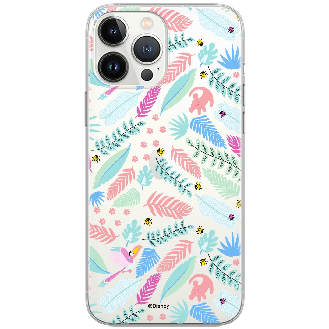 Etui Disney dedykowane do Iphone 6/6S, wzór: Król Lew 001 Etui częściowo przeźroczyste, oryginalne i oficjalnie licencjonowane