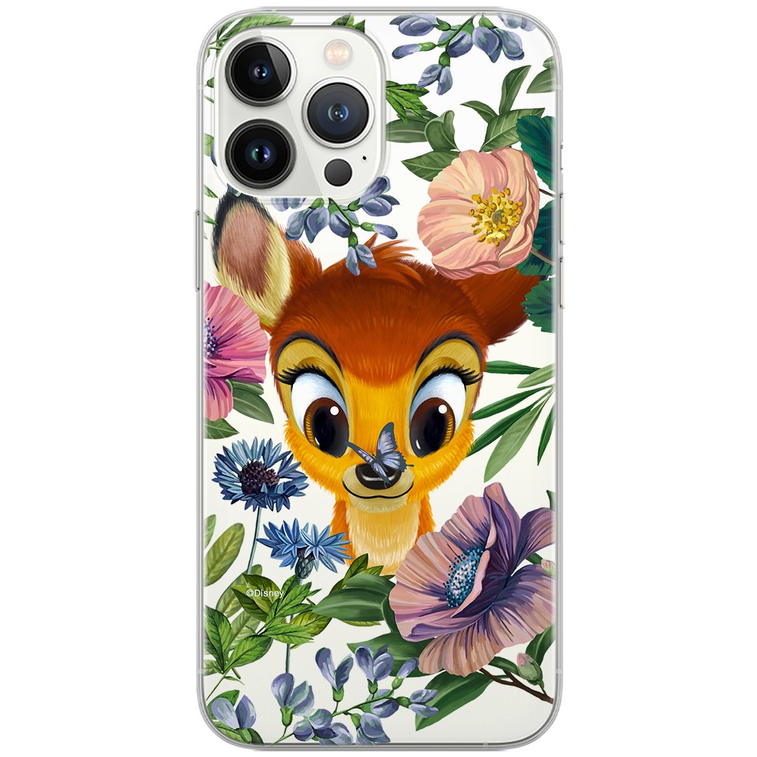 Etui Disney dedykowane do Iphone 6/6S, wzór: Bambi 011 Etui częściowo przeźroczyste, oryginalne i oficjalnie licencjonowane