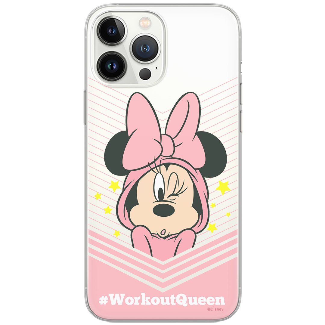 Etui Disney dedykowane do Iphone 6/6S, wzór: Minnie 053 Etui częściowo przeźroczyste, oryginalne i oficjalnie licencjonowane
