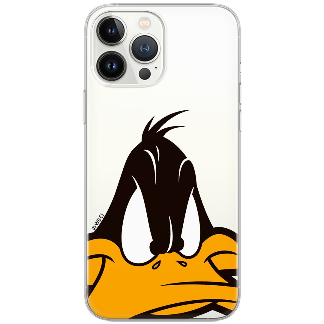 Etui Looney Tunes dedykowane do Samsung A12 / M12 / F12, wzór: Duffy 001 Etui częściowo przeźroczyste, oryginalne i oficjalnie / Looney Tunes