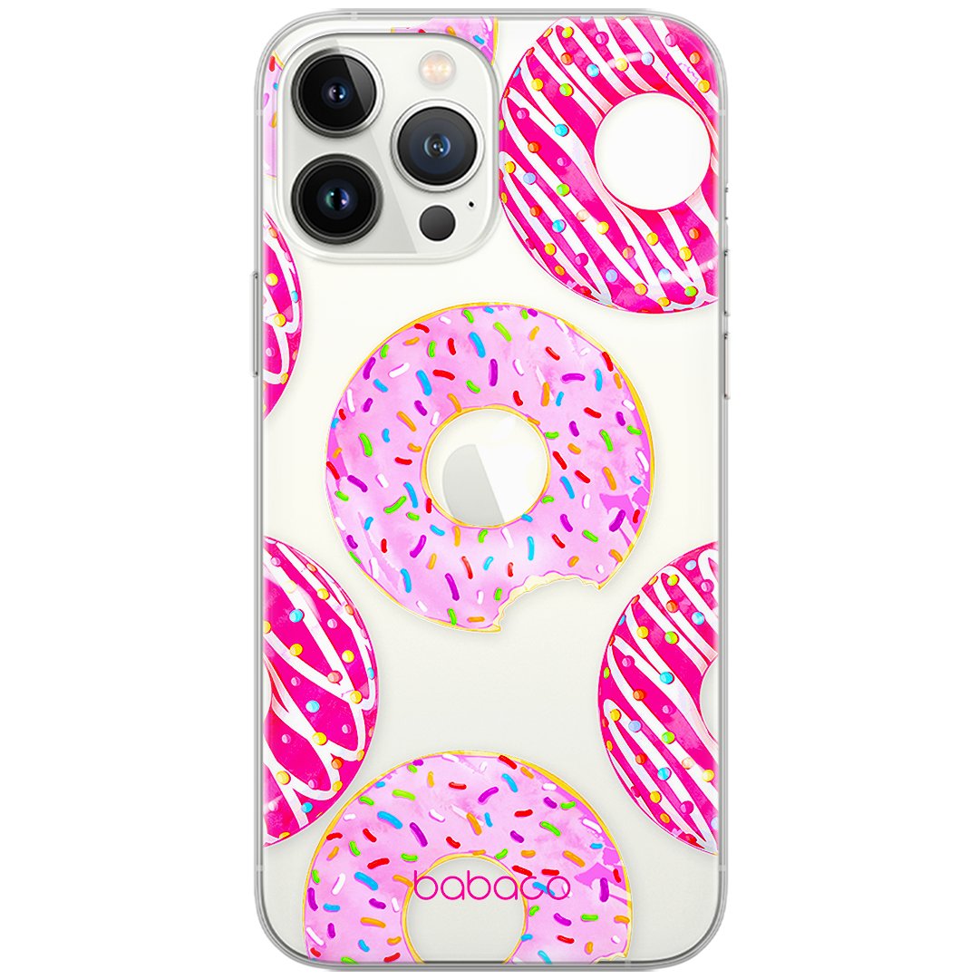 Etui Babaco dedykowane do Samsung A20S, wzór: Donut 002 Etui częściowo przeźroczyste, oryginalne i oficjalnie licencjonowane
