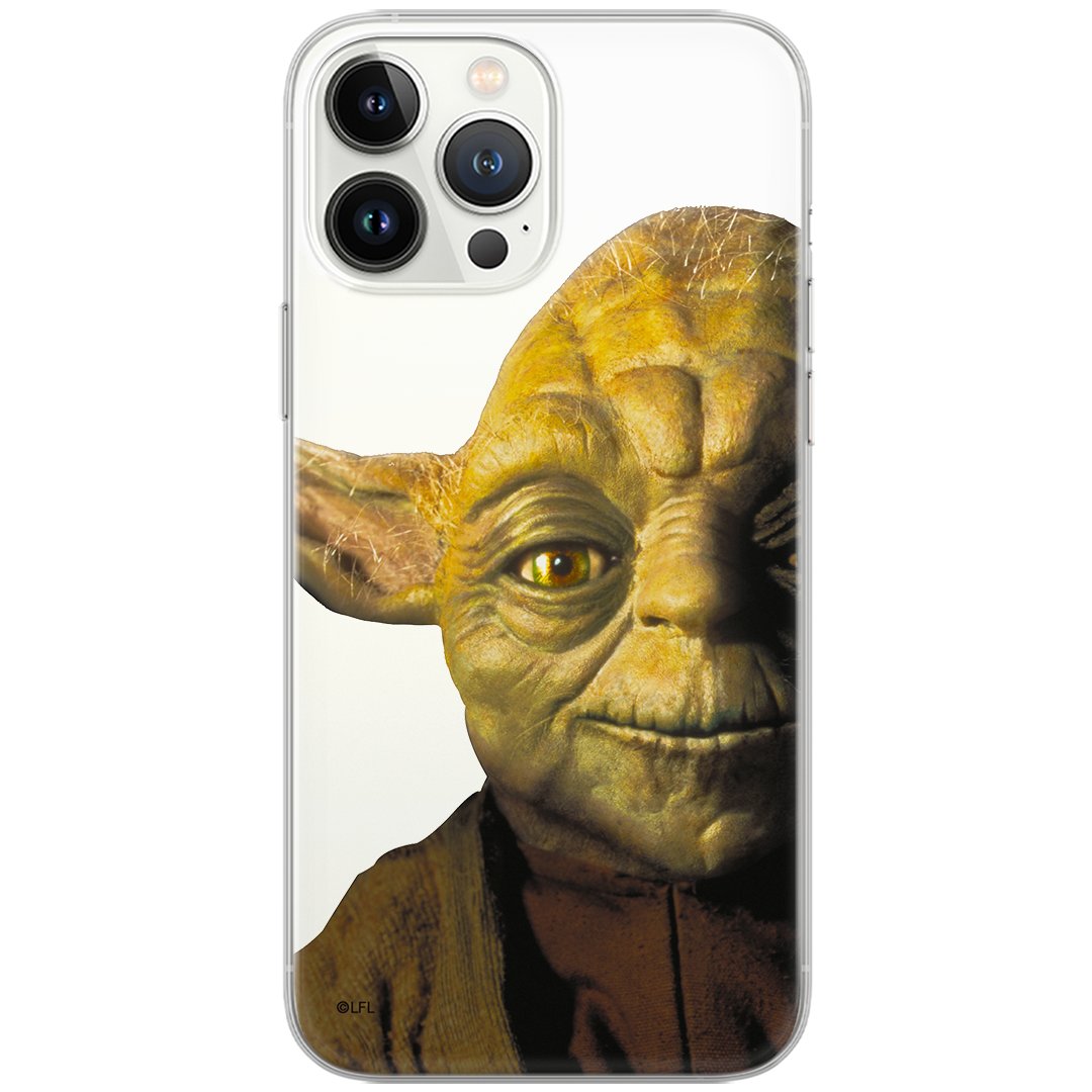 Etui Star Wars dedykowane do Samsung A21s, wzór: Yoda 004 Etui częściowo przeźroczyste, oryginalne i oficjalnie licencjonowane