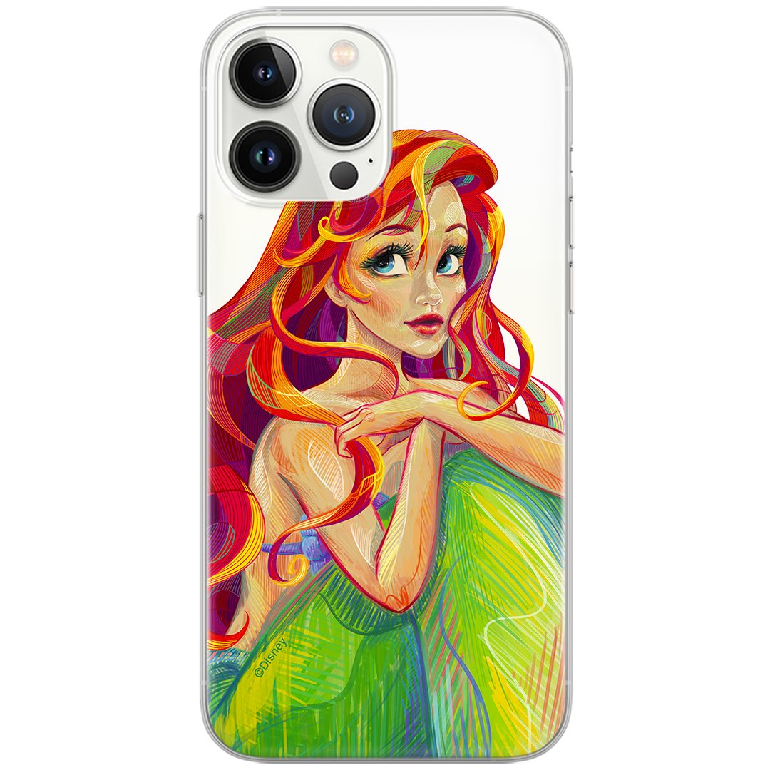 Etui Disney dedykowane do Samsung A32 5G, wzór: Ariel 004 Etui częściowo przeźroczyste, oryginalne i oficjalnie licencjonowane
