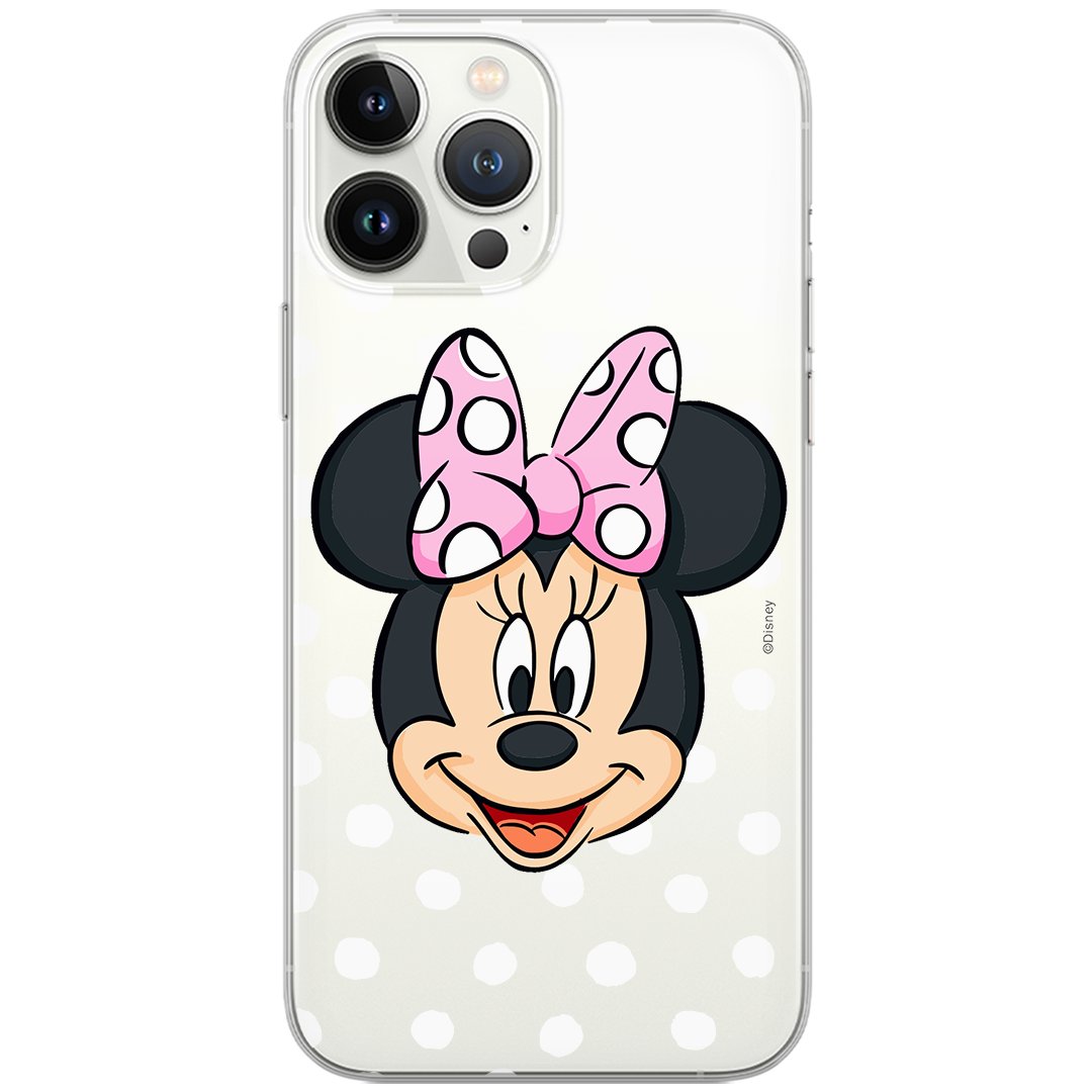 Etui Disney dedykowane do Samsung A33 5G, wzór: Minnie 057 Etui częściowo przeźroczyste, oryginalne i oficjalnie licencjonowane