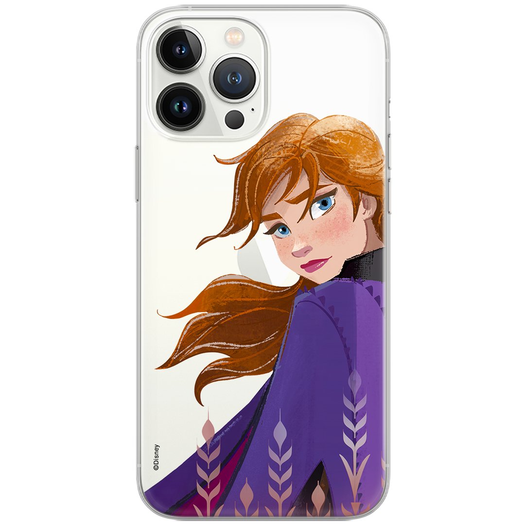 Etui Disney dedykowane do Samsung A41, wzór: Anna 002 Etui częściowo przeźroczyste, oryginalne i oficjalnie licencjonowane