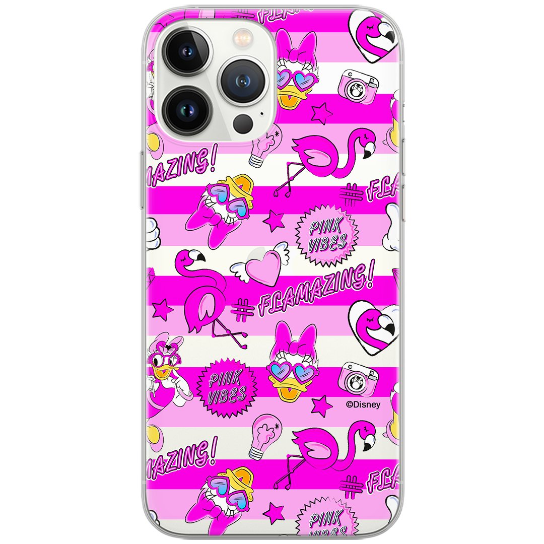 Etui Disney dedykowane do Samsung A42 5G, wzór: Daisy 006 Etui częściowo przeźroczyste, oryginalne i oficjalnie licencjonowane