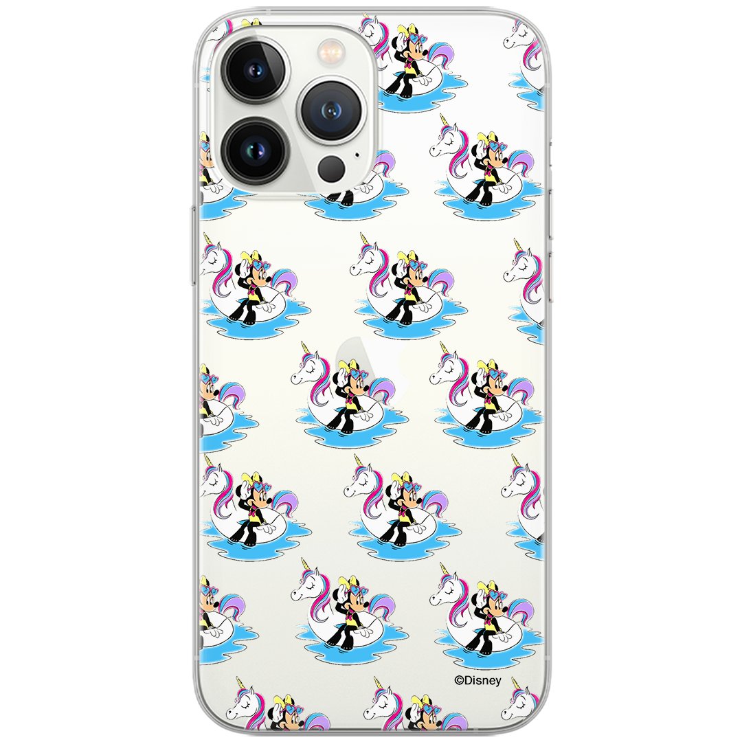 Etui Disney dedykowane do Samsung A42 5G, wzór: Minnie 030 Etui częściowo przeźroczyste, oryginalne i oficjalnie licencjonowane