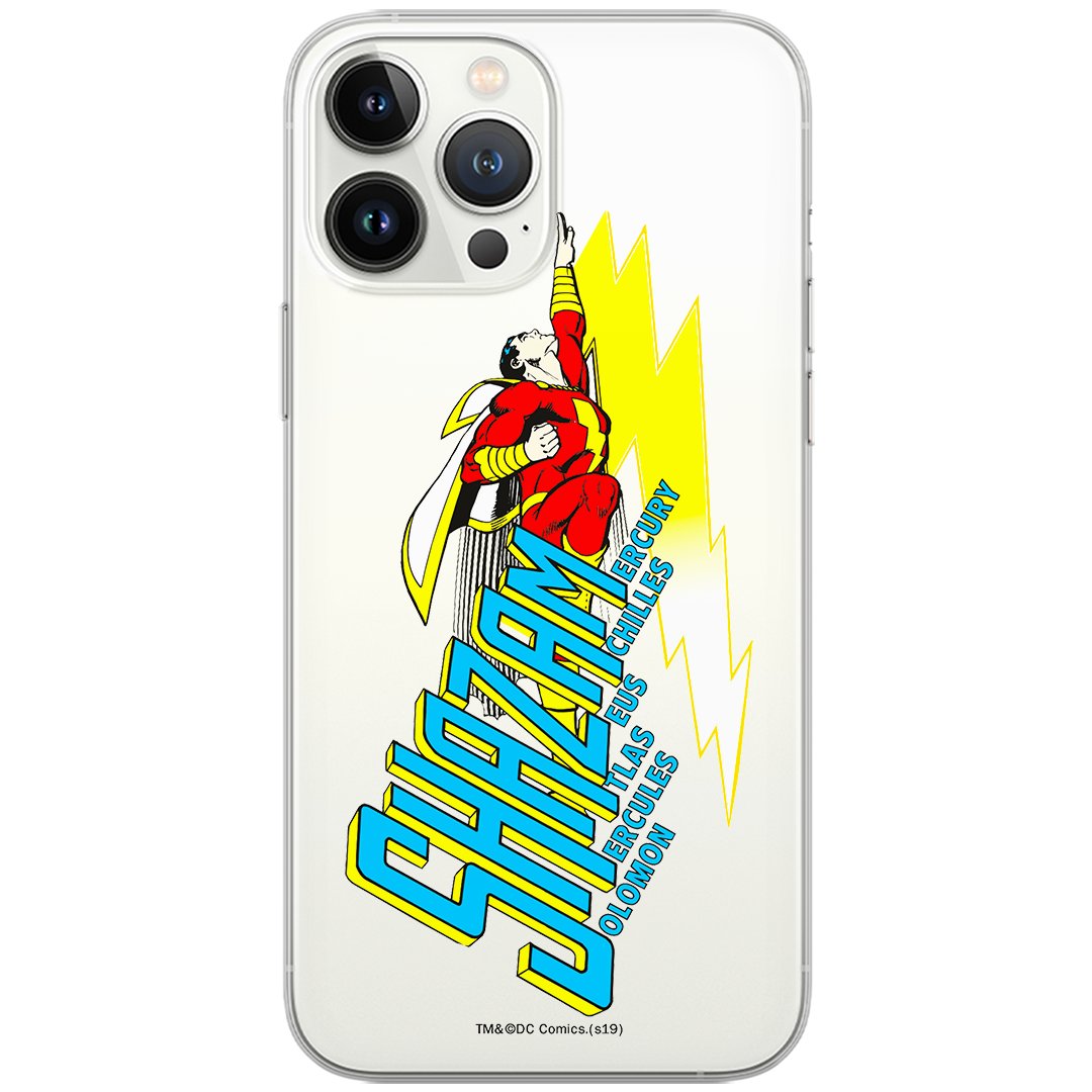 Etui DC dedykowane do Samsung A52 5G / A52 LTE 4G / A52S 5G, wzór: Shazam 002 Etui częściowo przeźroczyste, oryginalne i oficjalnie licencjonowane