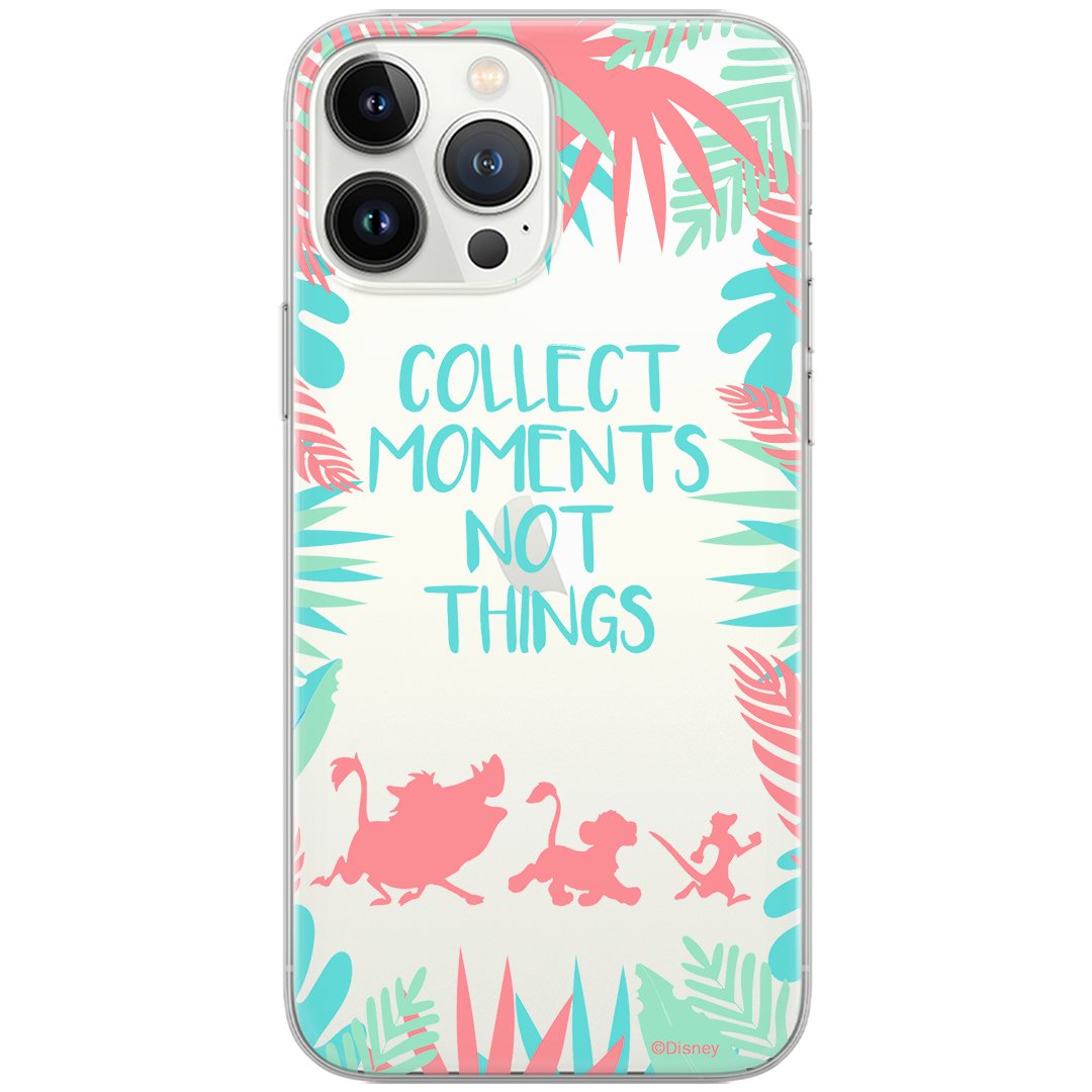 Etui Disney dedykowane do Samsung A70, wzór: Król Lew 002 Etui częściowo przeźroczyste, oryginalne i oficjalnie licencjonowane