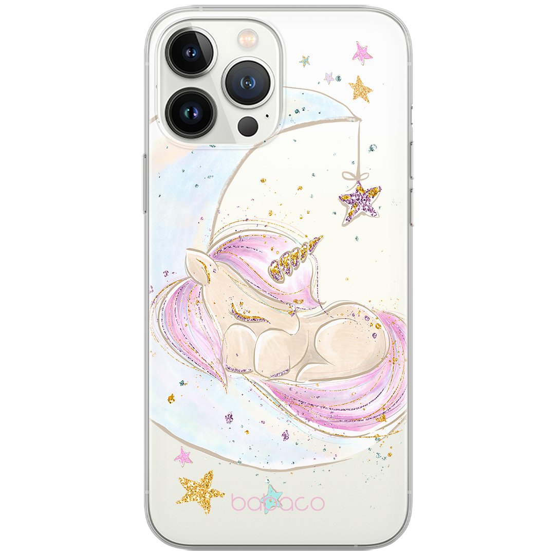 Etui Babaco dedykowane do Samsung A71, wzór: Unicorn 003 Etui częściowo przeźroczyste, oryginalne i oficjalnie licencjonowane