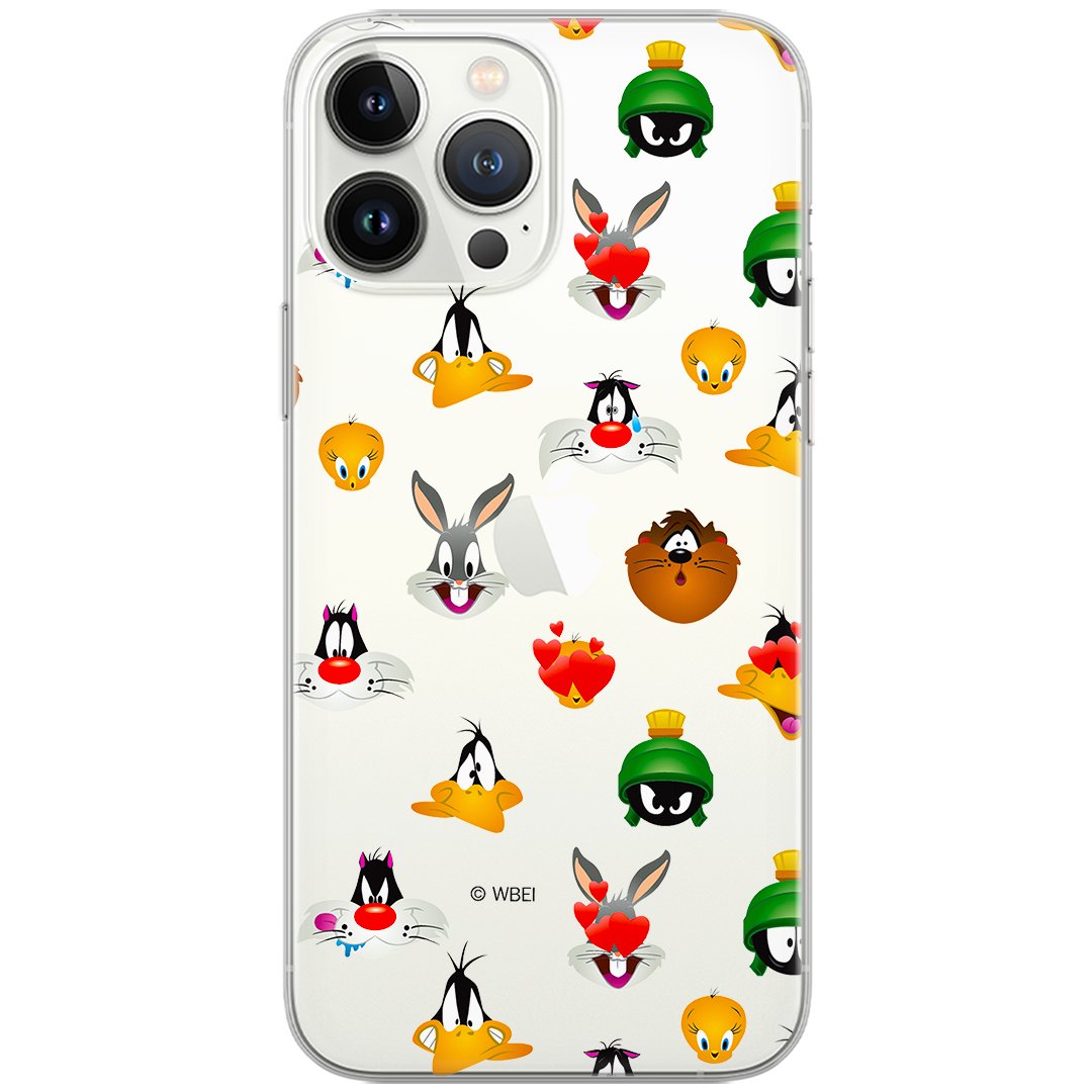 Etui Looney Tunes dedykowane do Samsung A72 5G, wzór: Looney Tunes 007 Etui częściowo przeźroczyste, oryginalne i oficjalnie / Looney Tunes
