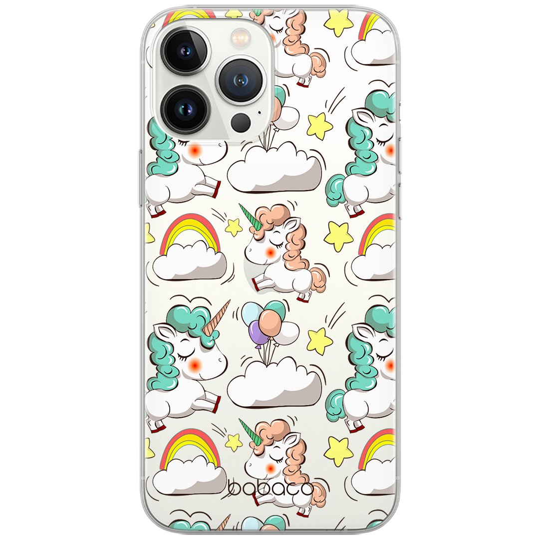 Etui Babaco dedykowane do Samsung F62 / M62, wzór: Unicorn 001 Etui częściowo przeźroczyste, oryginalne i oficjalnie licencjonowane