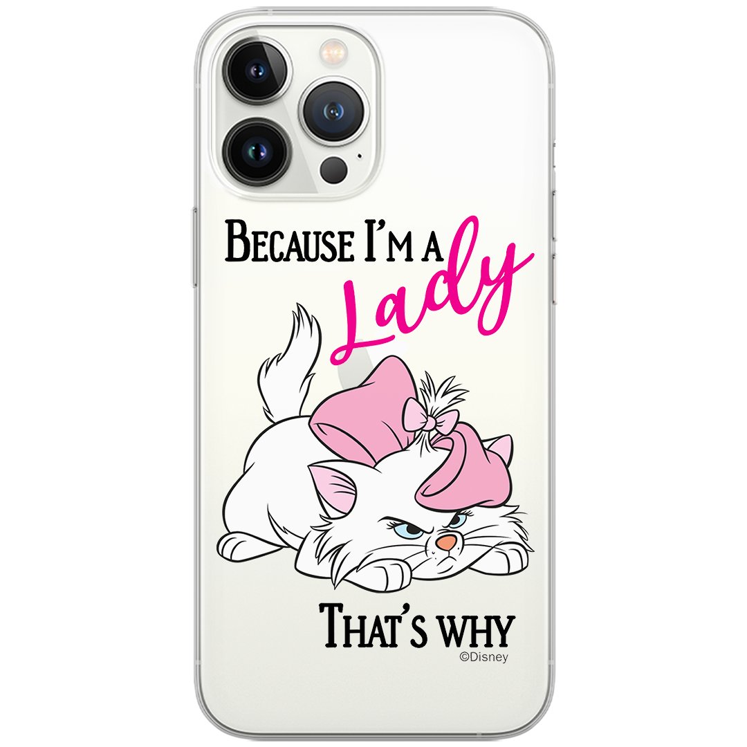 Etui Disney dedykowane do Samsung F62 / M62, wzór: Marie 004 Etui częściowo przeźroczyste, oryginalne i oficjalnie licencjonowane