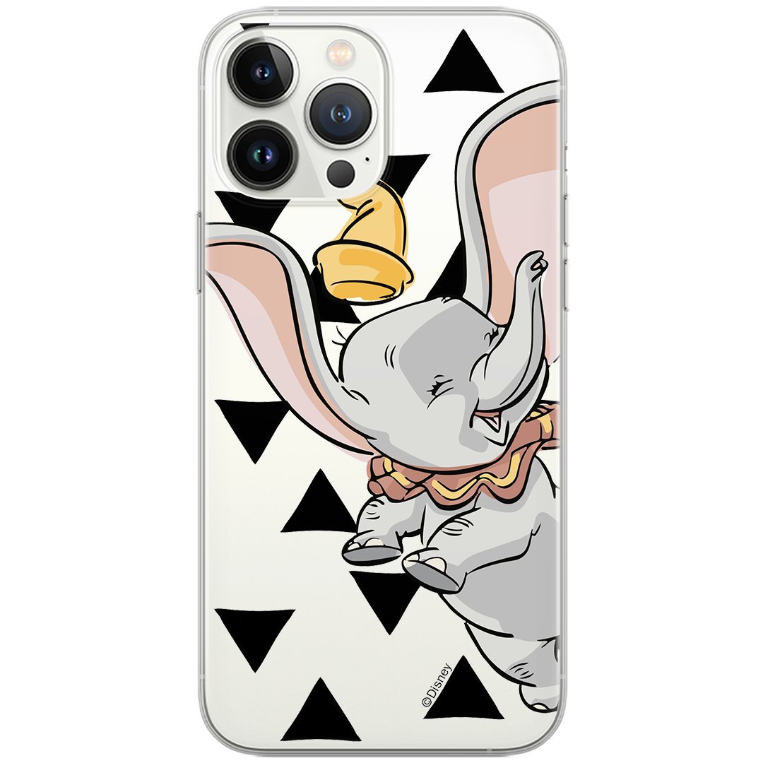 Etui Disney dedykowane do Samsung GALAXY NOTE 20, wzór: Dumbo 001 Etui częściowo przeźroczyste, oryginalne i oficjalnie licencjonowane